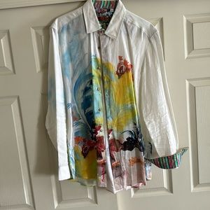 Men’s Robert Graham linen shirt